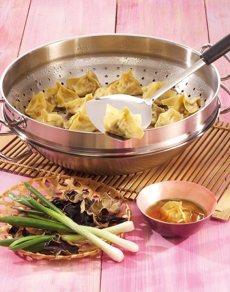 Bộ nồi lẩu, xửng hấp Fissler Nanjing