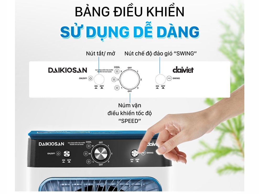 Quạt điều hòa Daikiosan  