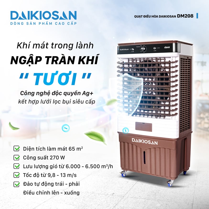 Quạt điều hòa Daikiosan DM208