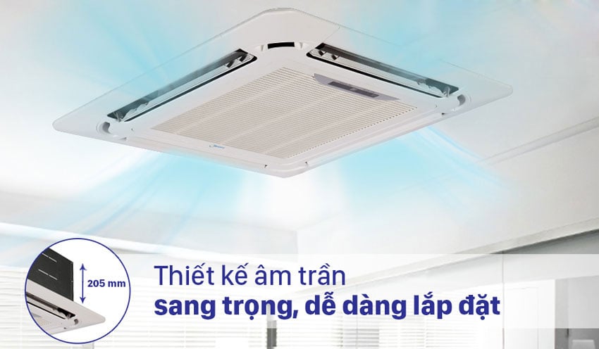 Điều hòa âm trần Midea MCD1-36CRDN8-Q