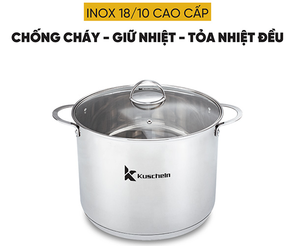 Nồi luộc gà inox 5 đáy Kuscheln KCP023-30