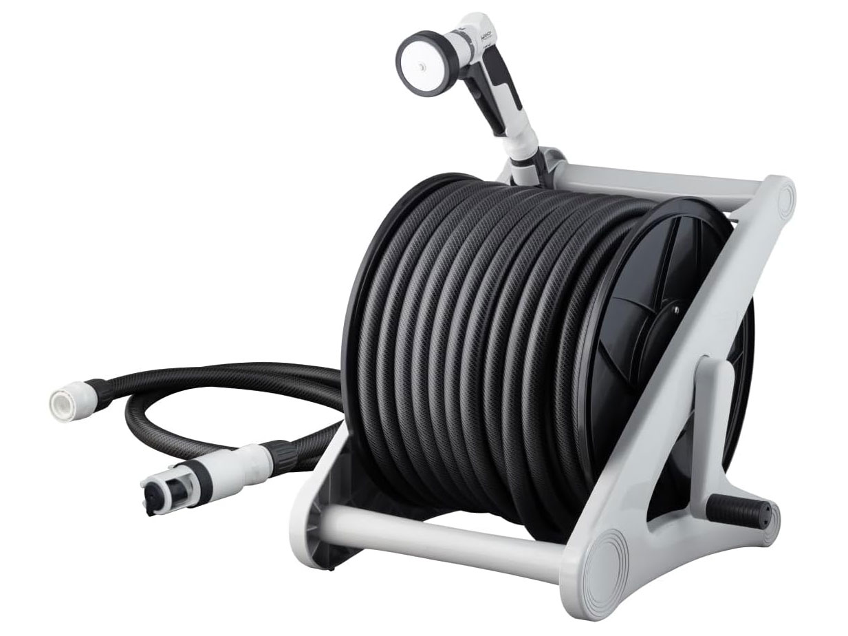 Bộ vòi thu rút tưới vườn 50m Aurora V R550CG