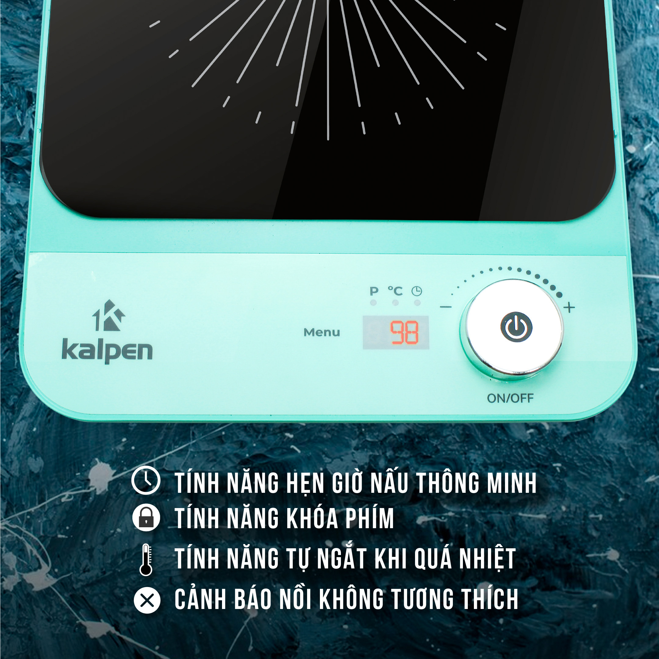 Bếp điện từ Kalpen IK2