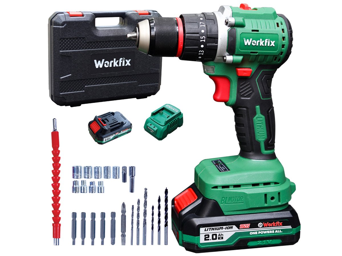 Bộ máy khoan Workfix WF-ID2110BL