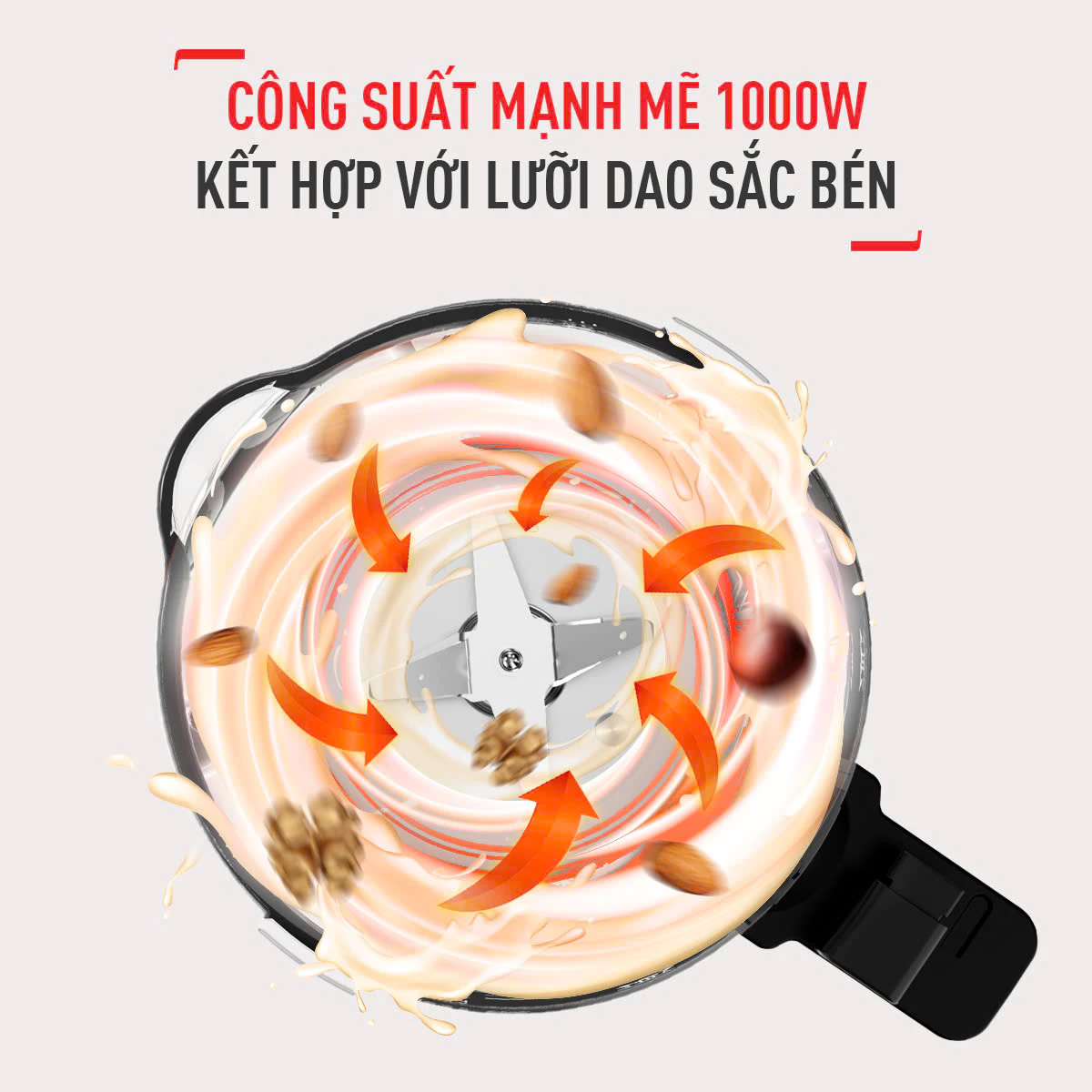 Máy xay sinh tố và sữa hạt Tefal BL511868