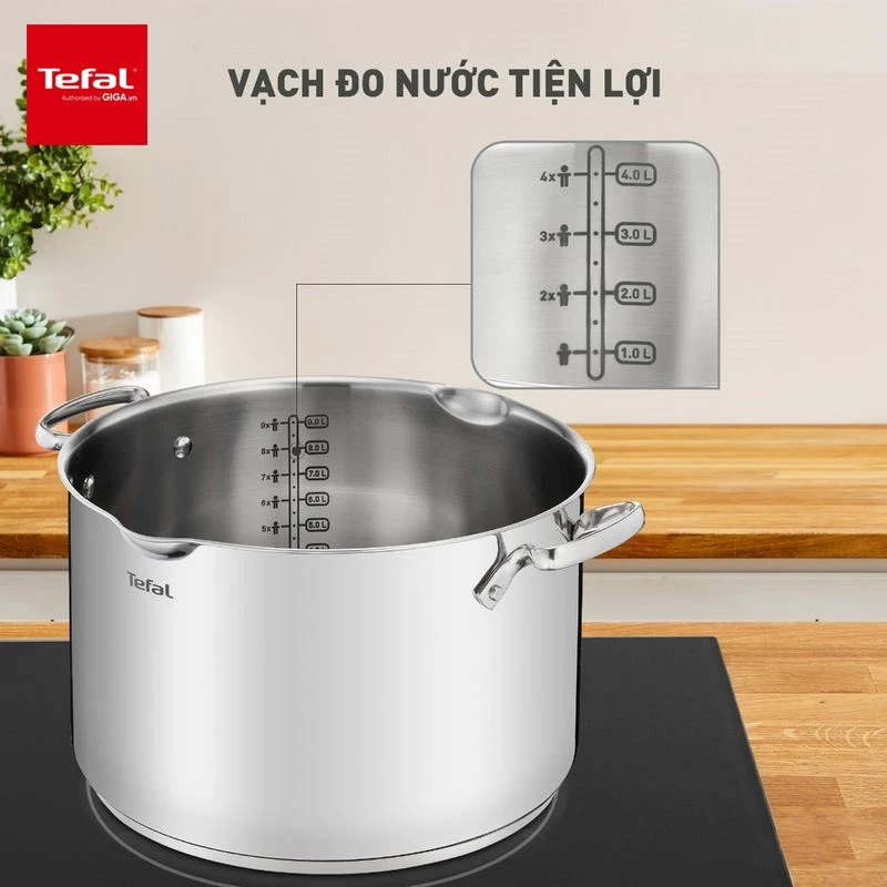 Bộ nồi Inox Tefal Duetto Plus G719SA74