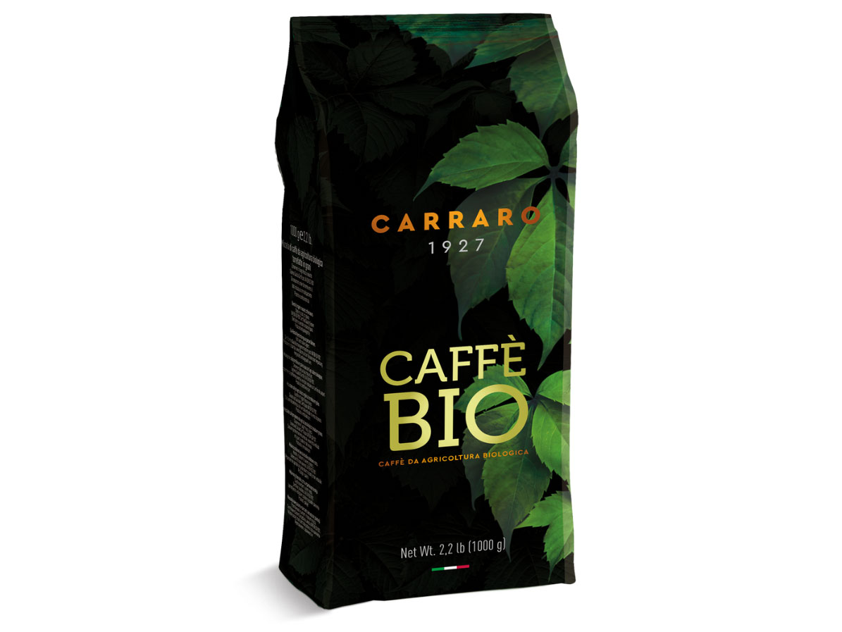 Cà phê hạt Carraro BIO 1.000g