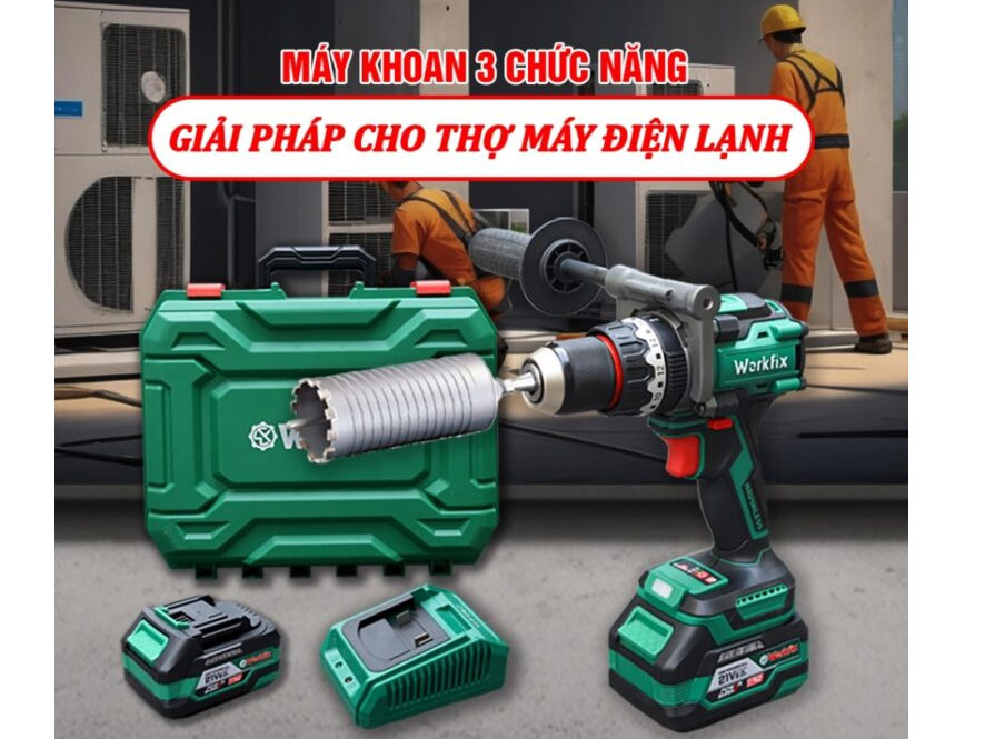 Máy khoan Workfix  