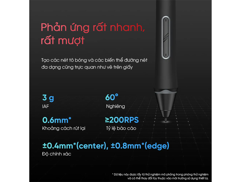 XP-Pen Artist Pro V2-16K trang bị bút X3 Pro