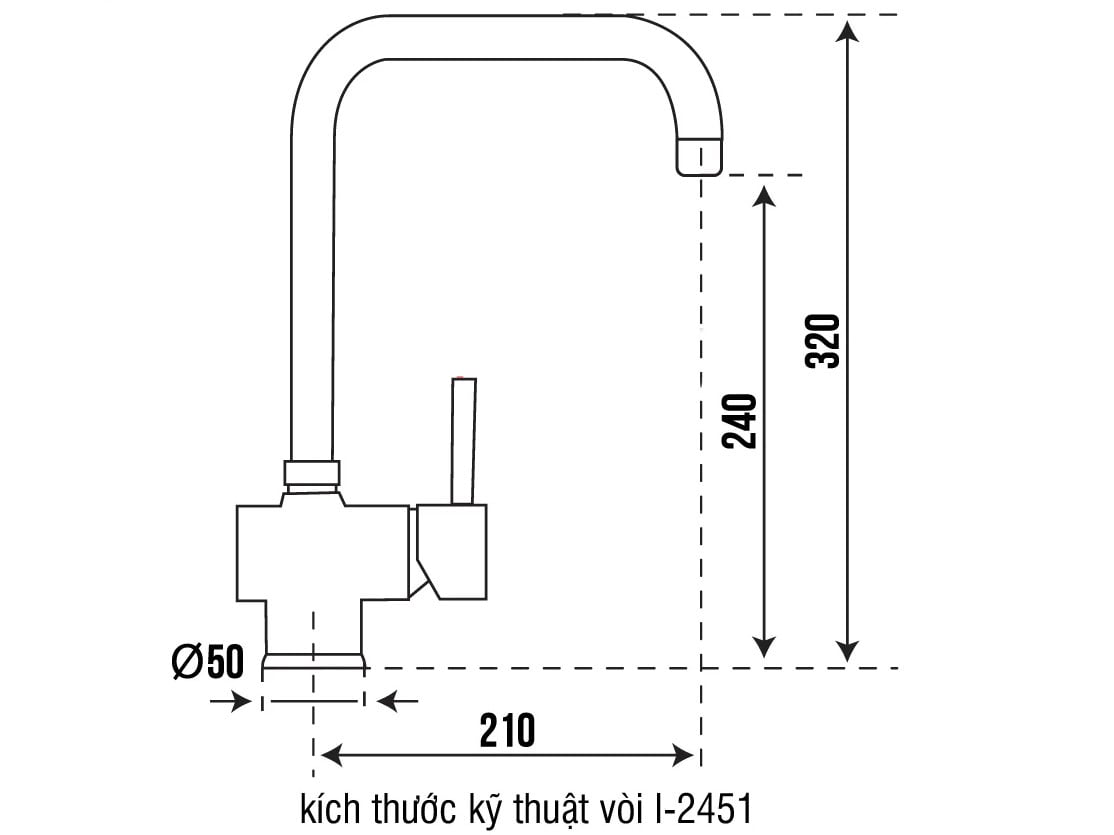 Vòi rửa bát Argo  