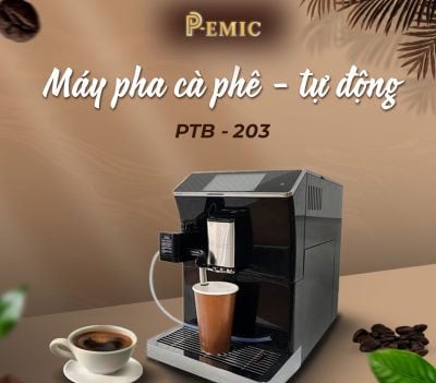 Máy pha cà phê tự động P-Emic PTB-203