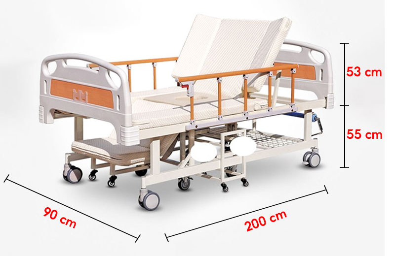 Giường y tế tách xe lăn đa năng Nikita NKT-DCN09
