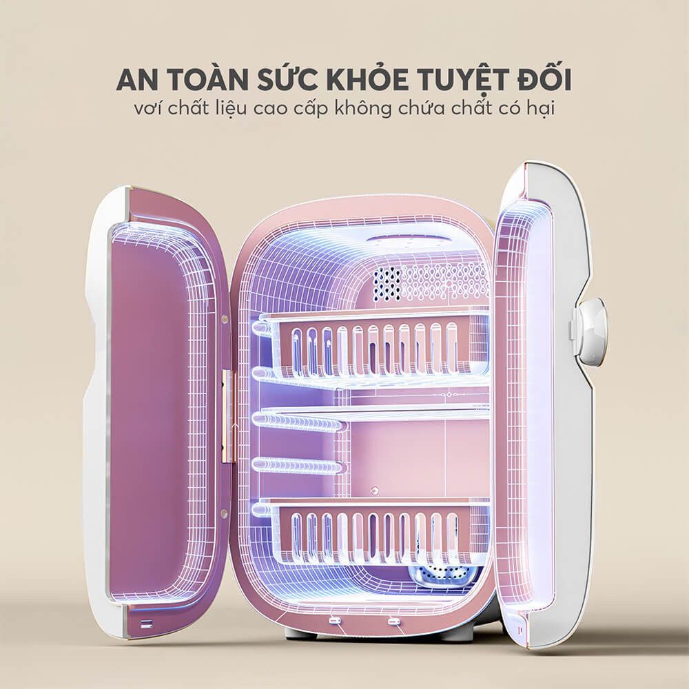 Máy sấy khô và tiệt trùng Elmich Babycare USE-8780