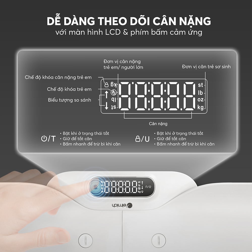 Cân điện tử Elmich ESE-9172