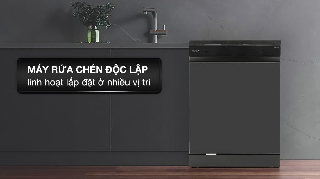  Máy rửa chén độc lập Comfee CDWEF1533GB-WU-VN