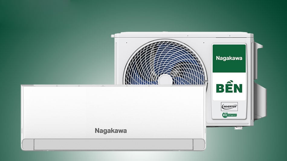 Điều hòa 1 chiều Nagakawa 12.000BTU Inverter NIS-C12R2U51