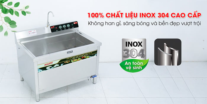 Máy rửa bát sóng siêu âm chậu đơn NewSun NS-1200