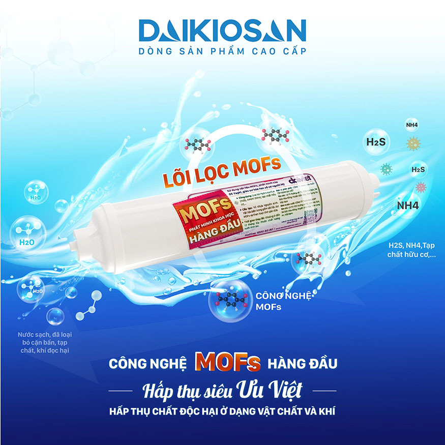 Máy lọc nước RO Dr.H 2D Daikiosan DN201