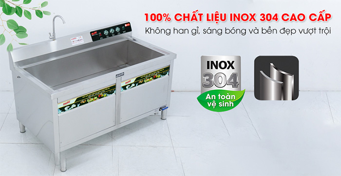 Máy rửa bát siêu âm chậu đơn NewSun NS-1500