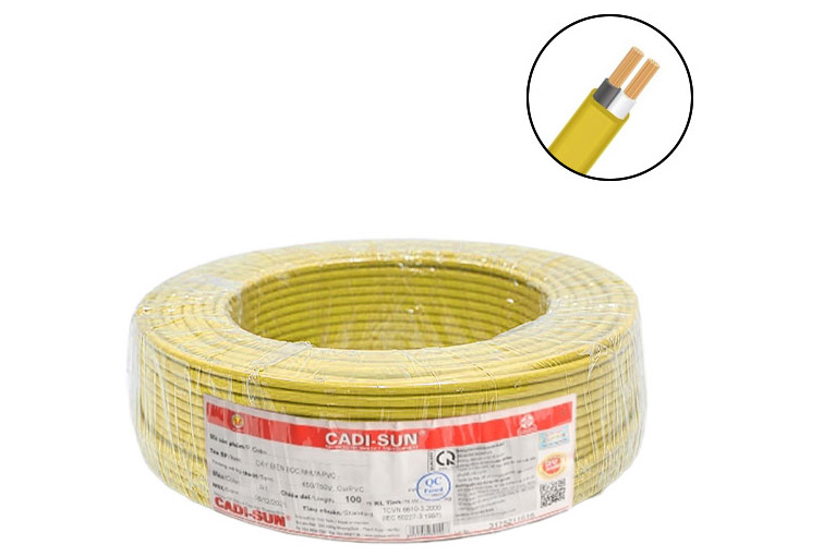 Dây điện đôi Cadisun VCTFK 2 x 1.5 mm2