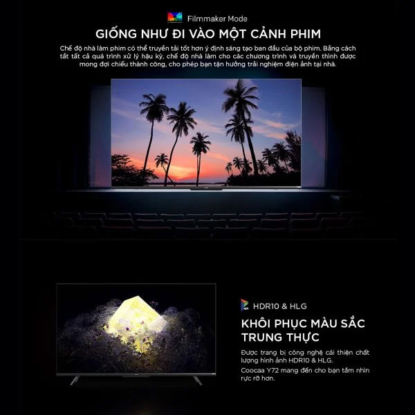 Google TV Coocaa 4K 55Y68