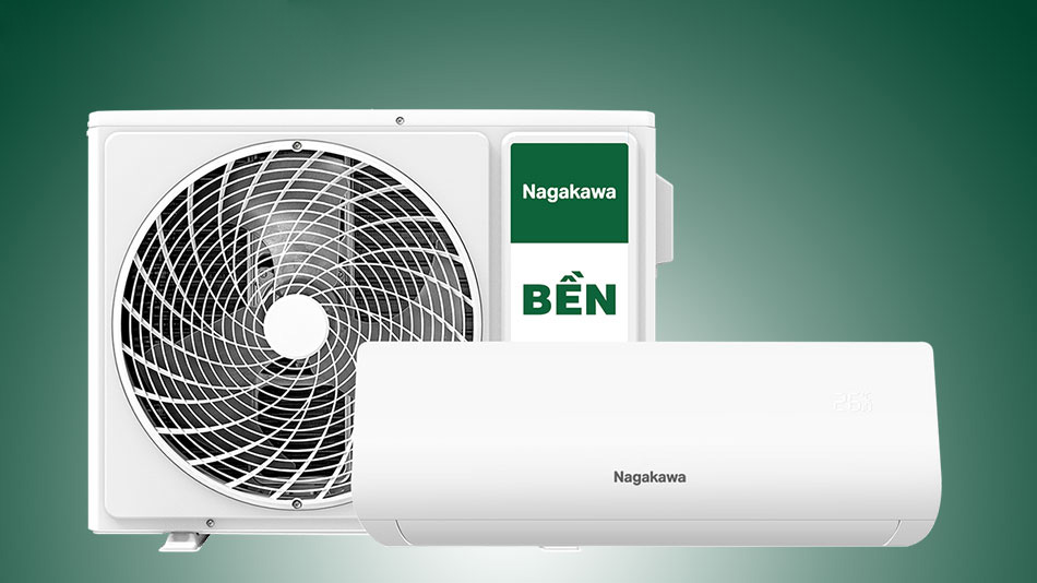 Thiết kế sang trọng, đèn LED tiện dụng Điều hòa 1 chiều 12.000BTU Nagakawa NS-C12R2B52