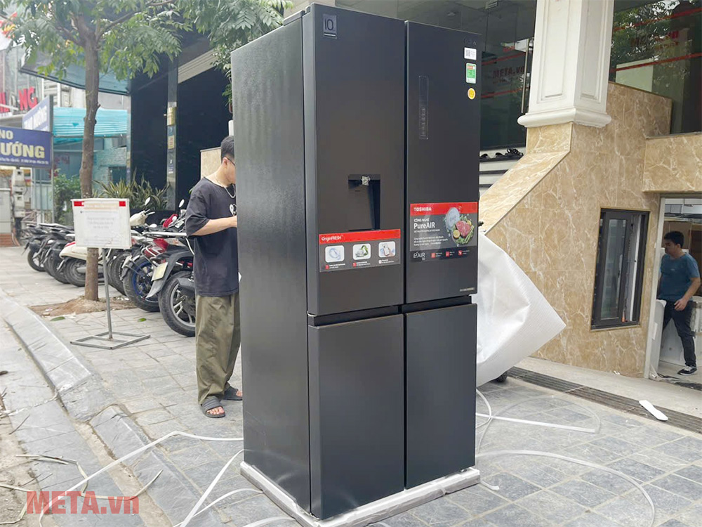 Tủ lạnh thông minh Toshiba GR-RF675WI-PMV(06)-MG