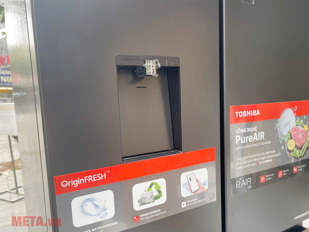 Tủ lạnh thông minh Toshiba GR-RF675WI-PMV(06)-MG