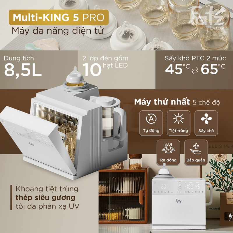 Máy đa năng điện tử Fatzbaby Multi King 5 Pro FB9288BT