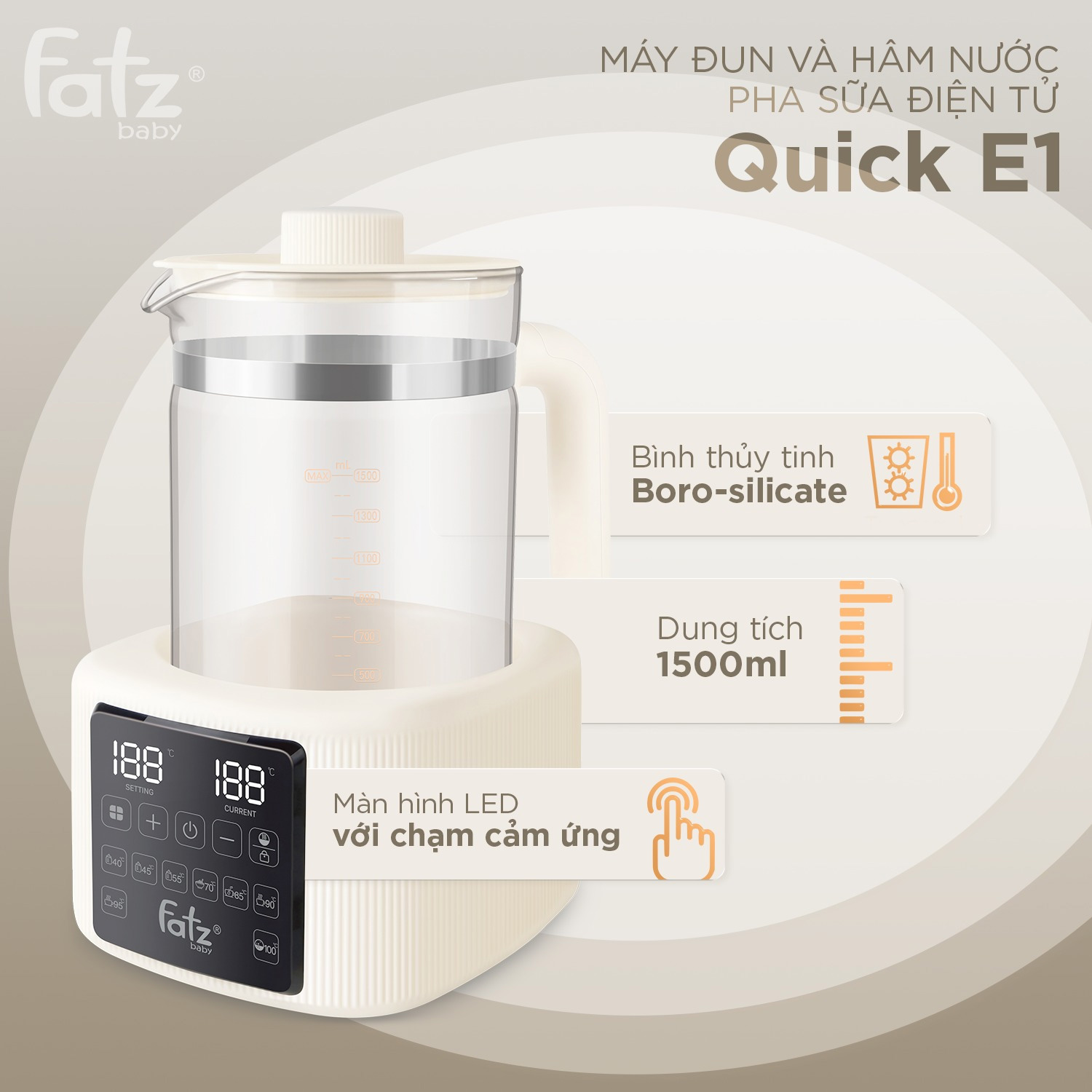 Fatzbaby Quick E1 FB3562BK