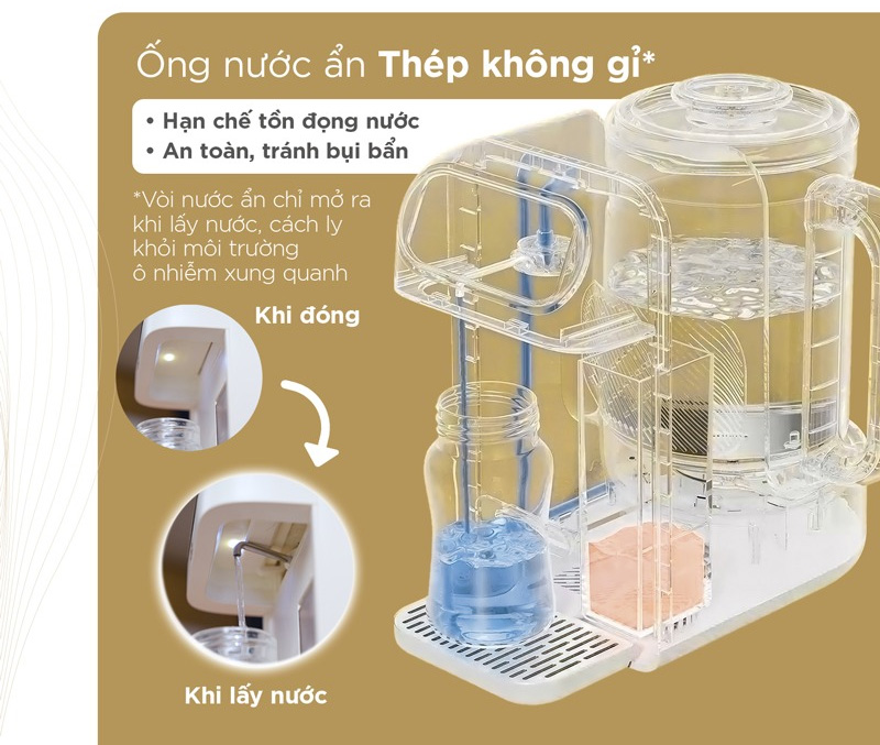 Máy đun và hâm nước pha sữa thông minh tiện lợi Smart 12 Plus