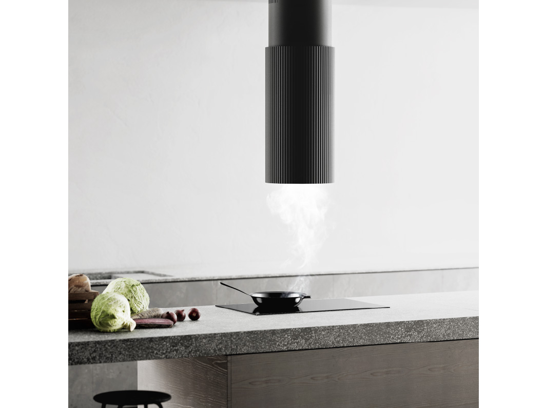 Máy hút mùi đảo Malloca Monoblack K-382B