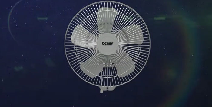 quạt treo tường công nghiệp Benny BFW-221 có thiết kế hiện đại, sang trọng