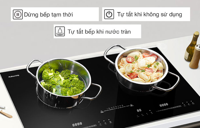 Kalite KL-3800 có nhiều tính năng an toàn, thông minh