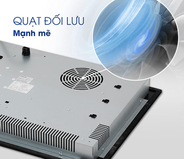 Kalite KL-3800 có hệ thống quạt đối lưu