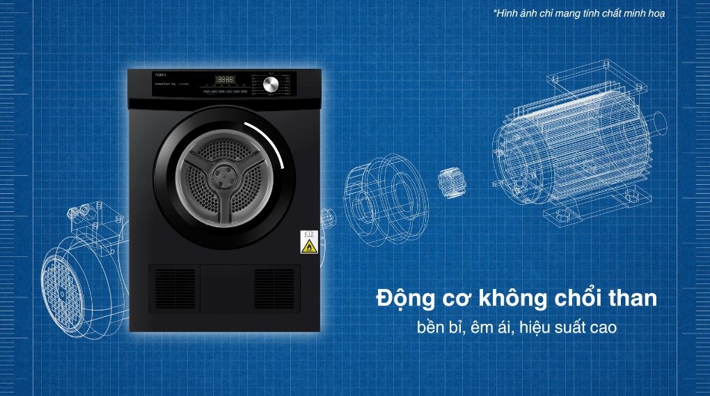 Máy sấy thông hơi Aqua AQH-V901K PS 