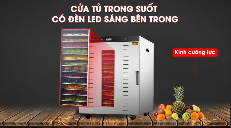 Máy sấy hoa quả