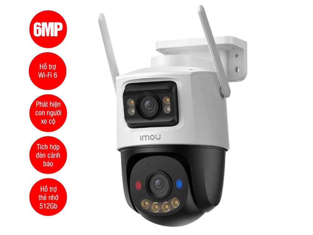 Camera Wifi ngoài trời 6MP iMOU IPC-S7XEP-6M0WED