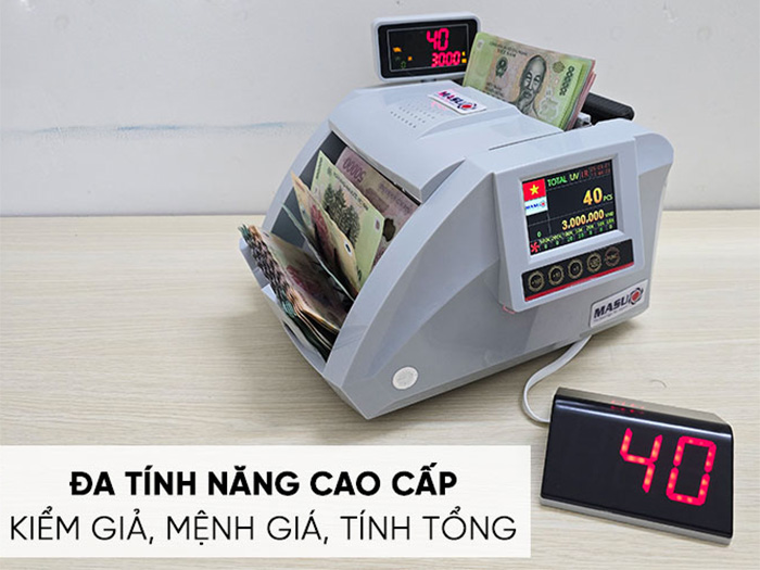 Máy đếm tiền Masu  