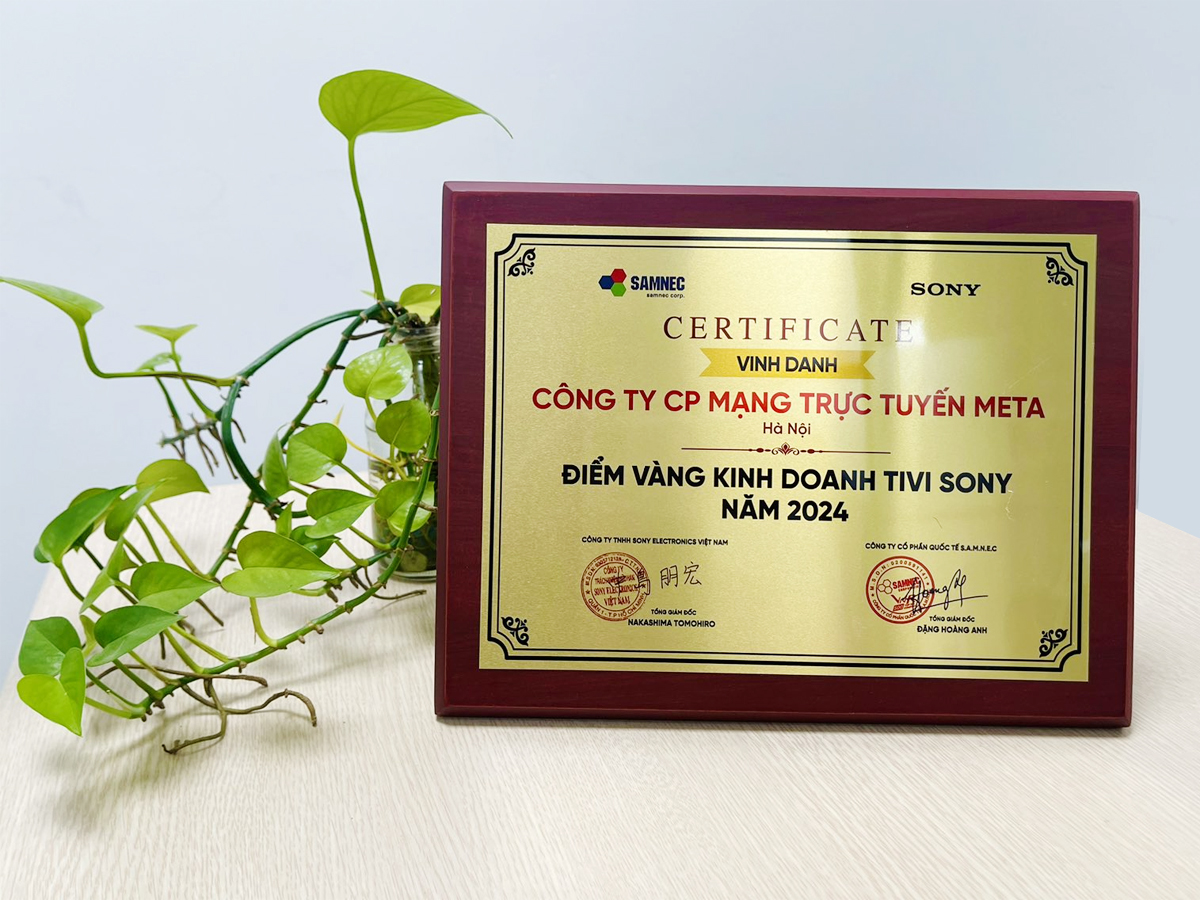 META là Điểm Vàng kinh doanh Tivi Sony META là Điểm Vàng kinh doanh Tivi Sony