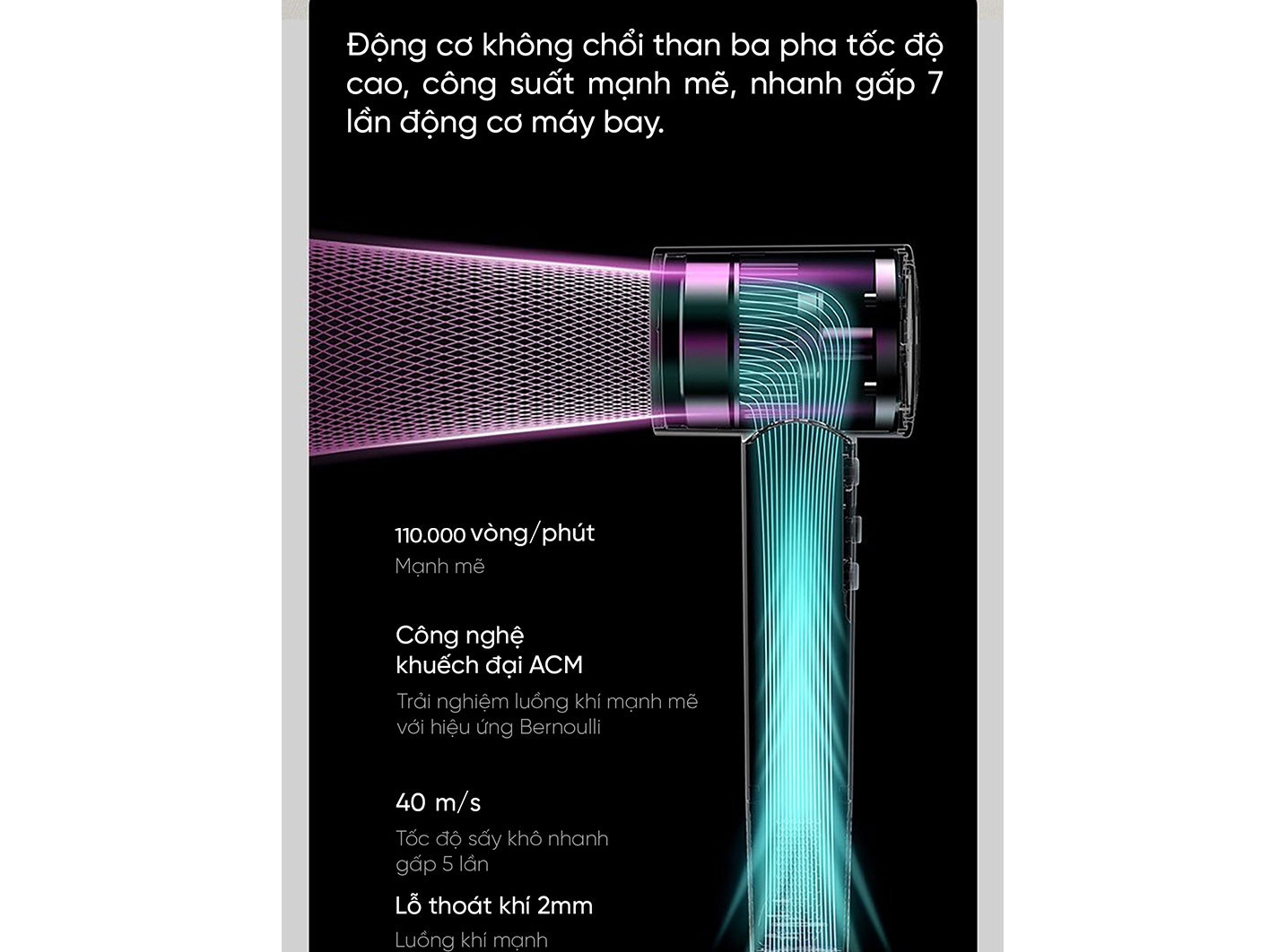 Máy sấy tóc Lumias 