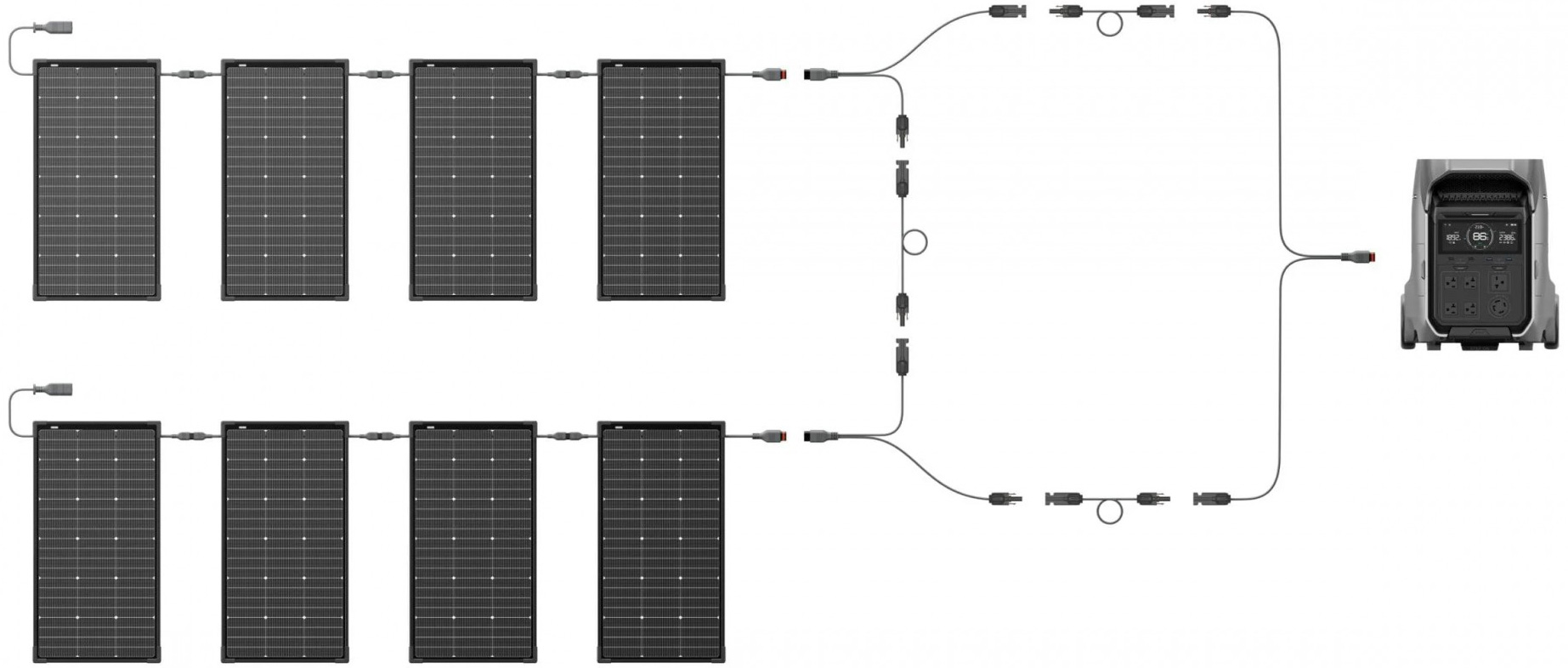 EcoFlow 125W Modular Solar Panel