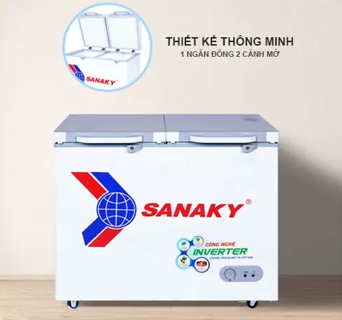 Lưu ý khi sử dụng tủ đông Sanaky VH-2599A4K