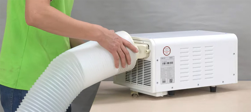 Lắp đặt điều hòa di động Fujihome PAC03