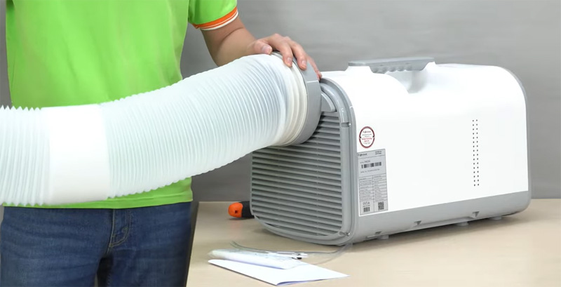 Lắp đặt điều hòa di động Fujihome PAC04