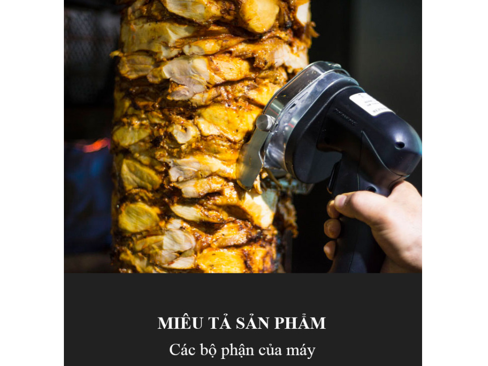 Máy cắt thịt nướng  