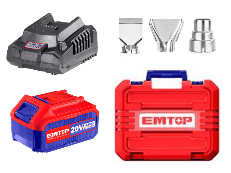 Máy thổi hơi nóng Emtop