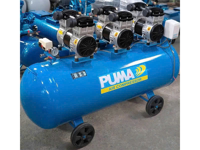 Máy nén khí Puma không dầu PK 20100 (3HP- 100 lít, 220V)