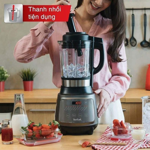 Máy làm sữa hạt Tefal BL967B66 đi kèm nhiều phụ kiện