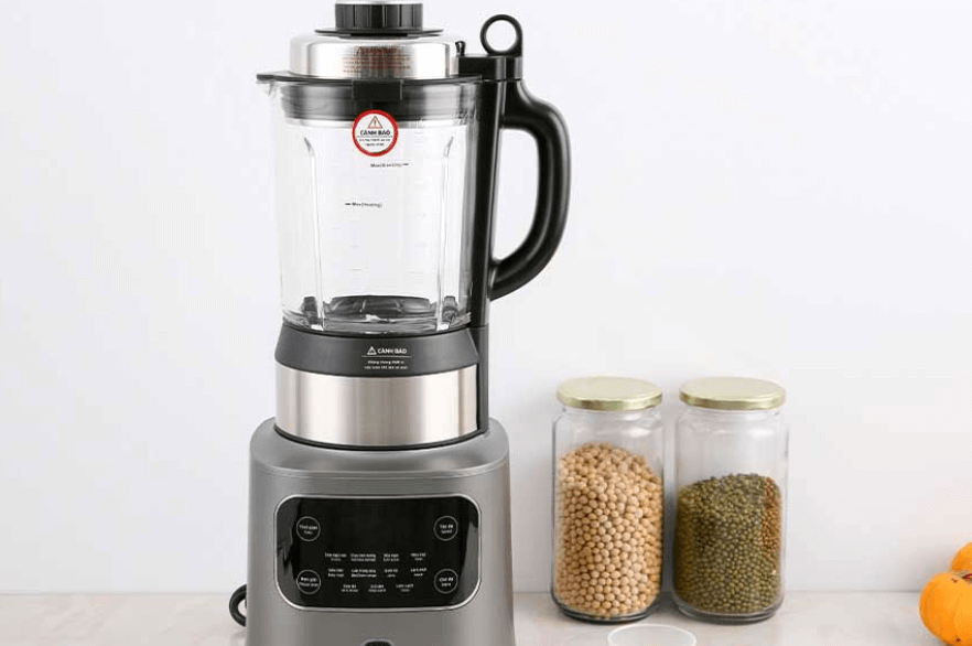 Bảng điều khiển của máy làm sữa hạt Kangaroo KG175HB1 được thiết kế ngay mặt trước của thiết bị 